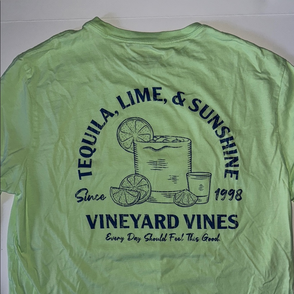 Vineyard Vines Ls Tequila Graphic Tee